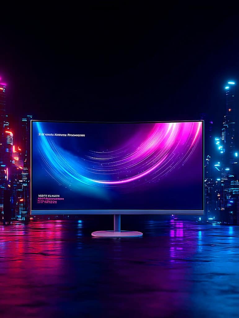 box monitor Qled